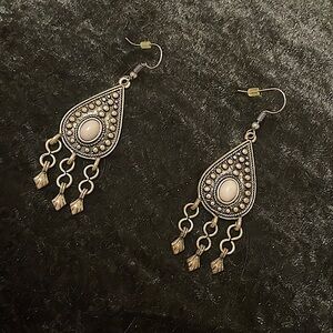 Fringed Hook Earrings